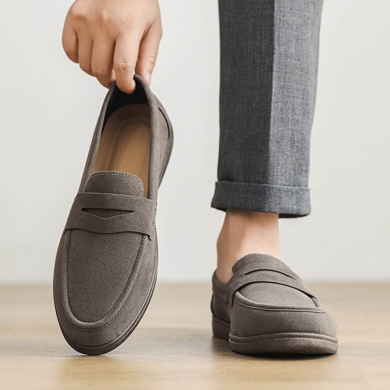 Outdoor Lighting On Sale - Sapatos masculinos estilo mocassim, confortáveis, leves,