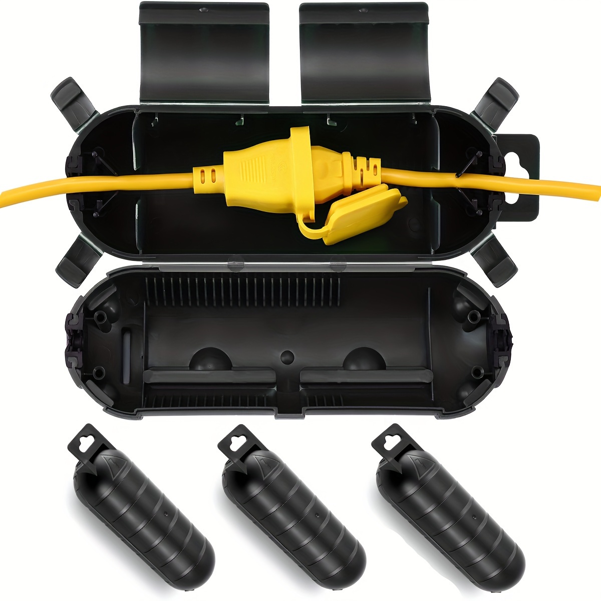 Outdoor Lighting Extension Cord - Cabo de extensão plug conexão capa