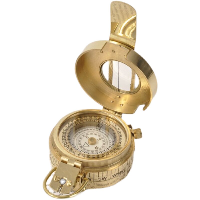 Outdoor Lighting Brass - Bússola Portátil de Luxo em Latão
