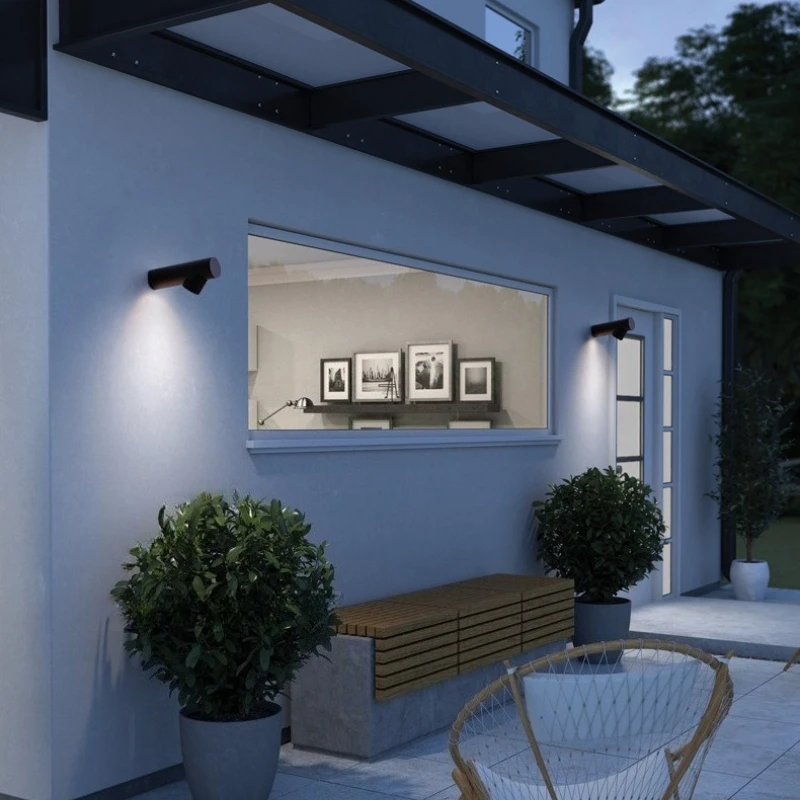 Outdoor Lighting Accent - SANDYHA Moderna Lâmpada de Parede LED