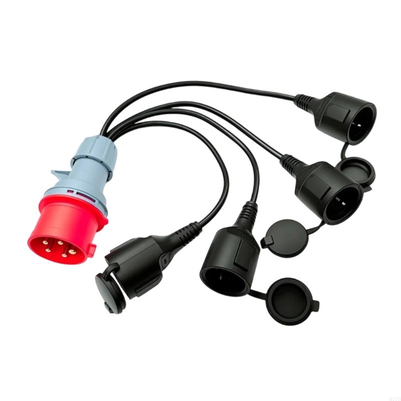 Outdoor Lighting Extension Cord - M17B 50cm adaptador industrial 5 fios