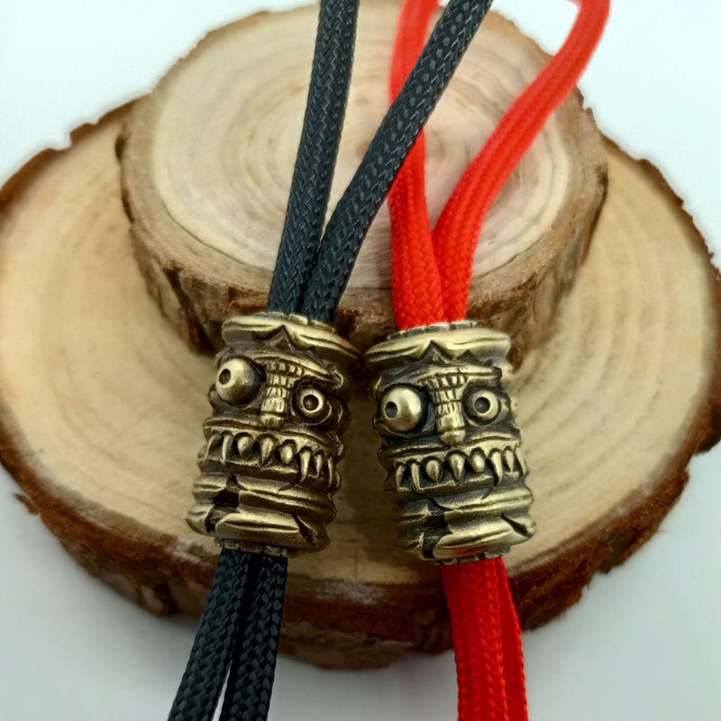 Outdoor Lighting Brass - Handmade Woven Lanyard Pingentes, Grin Lantern