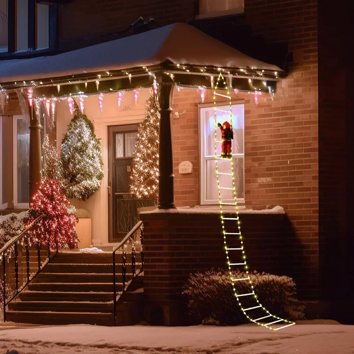 LED Ladder Light para Decoraçã - Xmas Outdoor Lighting Decorations avaliação e preço