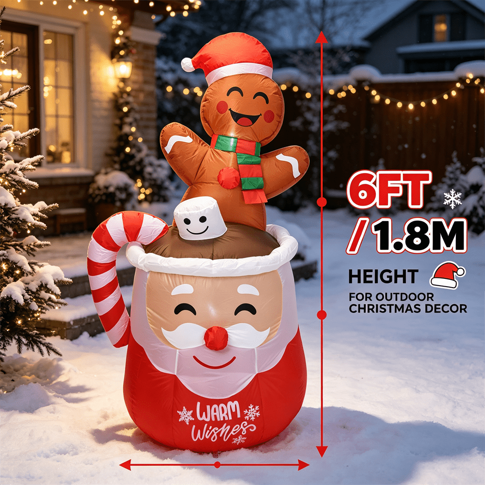 Brinquedo inflável de Natal de - Xmas Outdoor Lighting Decorations avaliação e preço