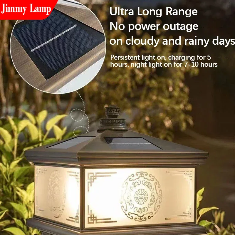 Lâmpada de parede solar ao ar  - Outdoor Lighting Brass avaliação e preço