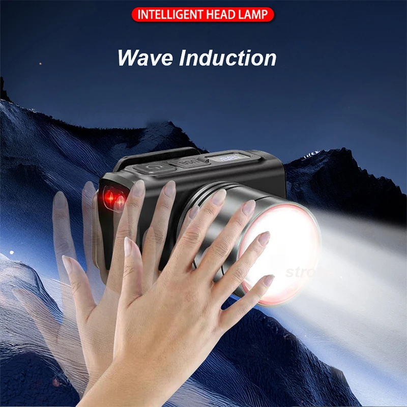 Lanterna de Cabeça Digital LED - Motion Sensor Outdoor avaliação e preço