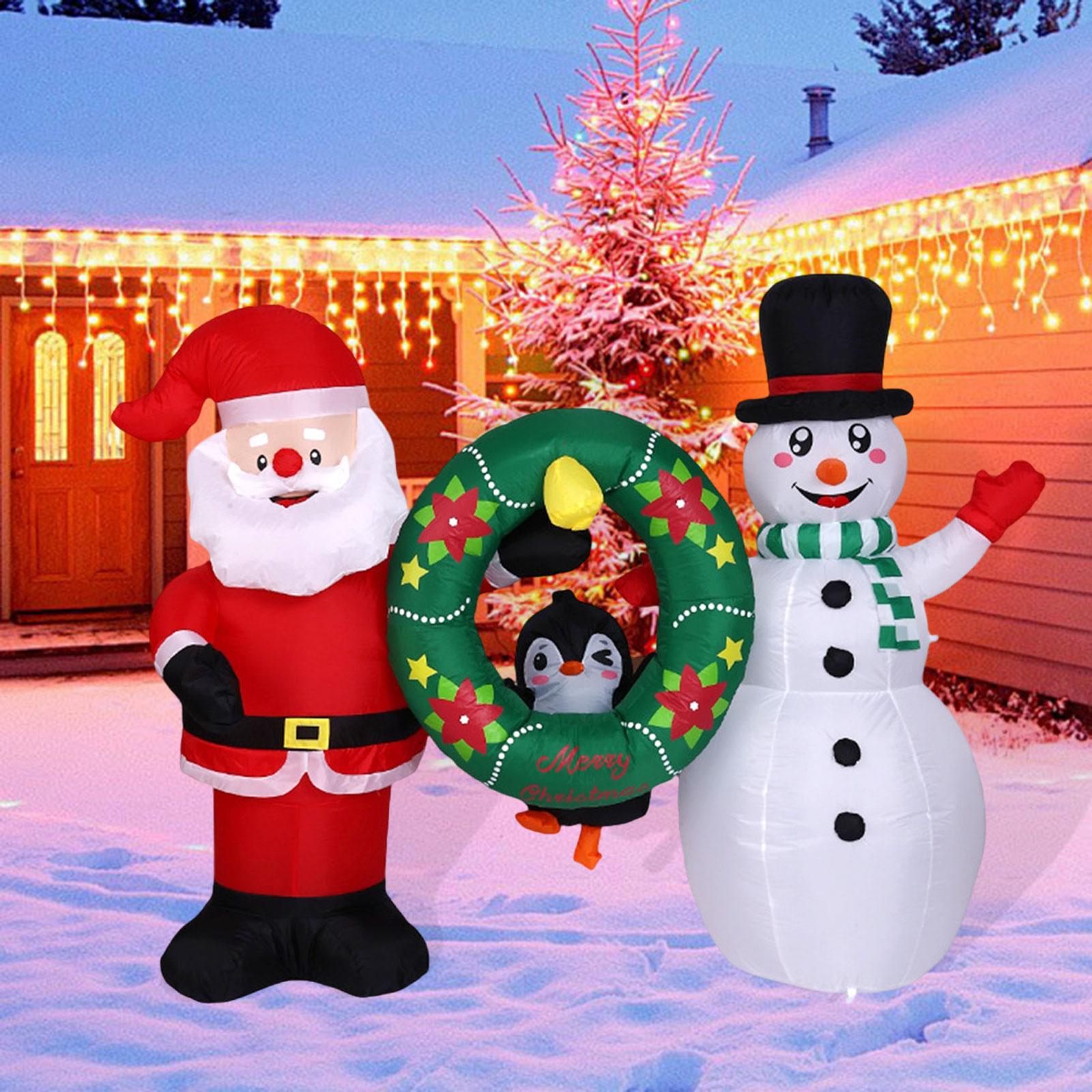 Decoração inflável de natal, a - Xmas Outdoor Lighting Decorations avaliação e preço