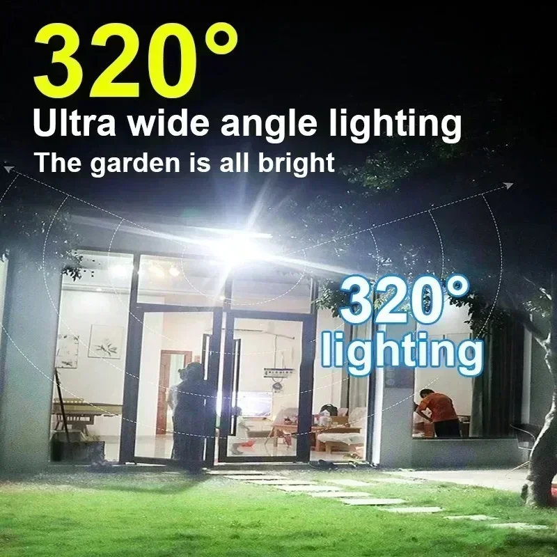 12000lm poderosa lâmpada de pa - Outdoor Lighting For Backyard avaliação e preço