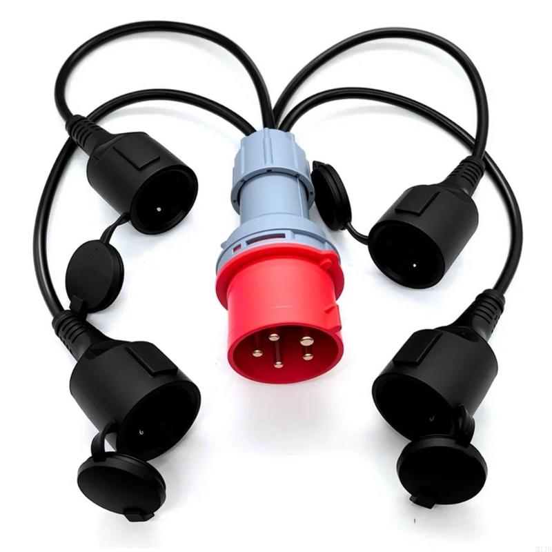 M17B 50cm adaptador industrial - Outdoor Lighting Extension Cord avaliação e preço