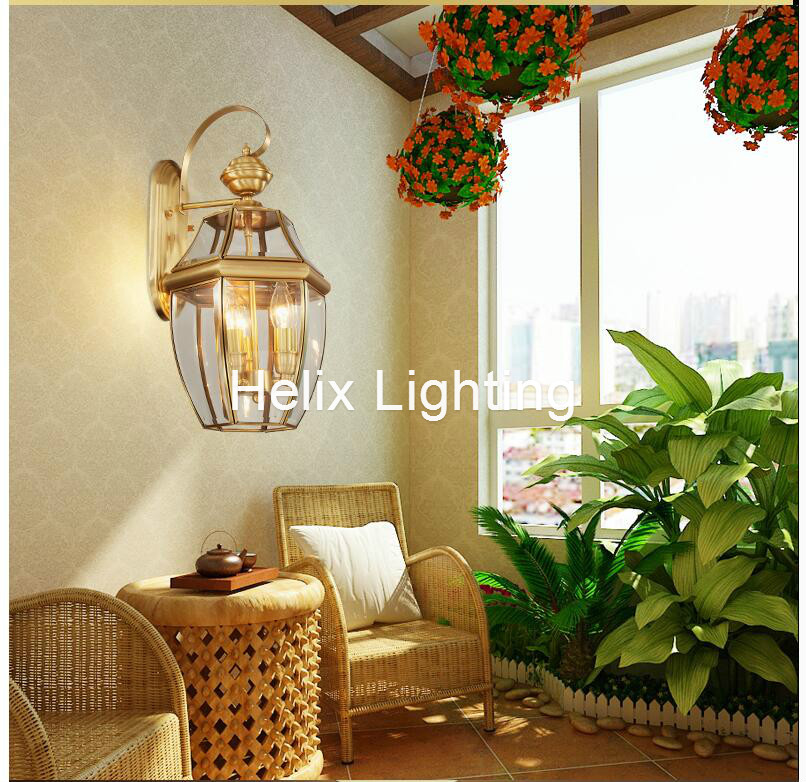 Luminária de parede de bronze, - Outdoor Lighting Brass avaliação e preço