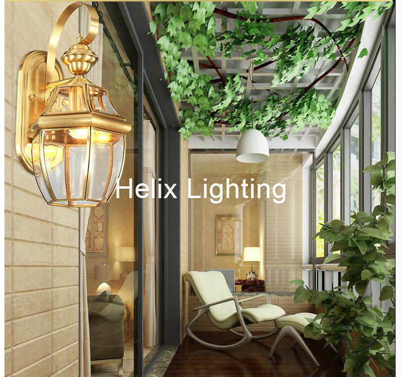 Luminária de parede de bronze, - Outdoor Lighting Brass avaliação e preço