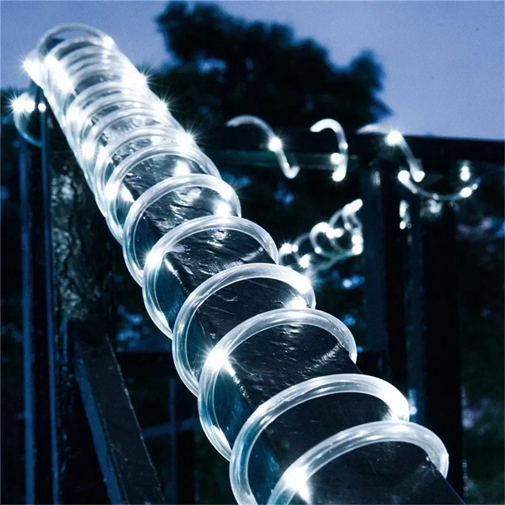 Corda solar ao ar livre luz le - Xmas Outdoor Lighting Decorations avaliação e preço