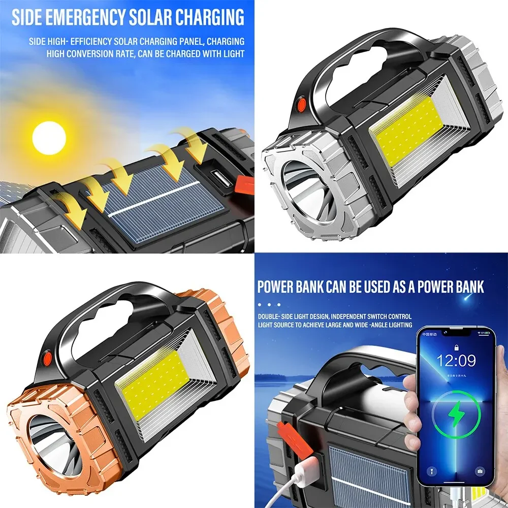 Nova Lanterna LED Solar Recarr - Outdoor Lighting For Backyard avaliação e preço