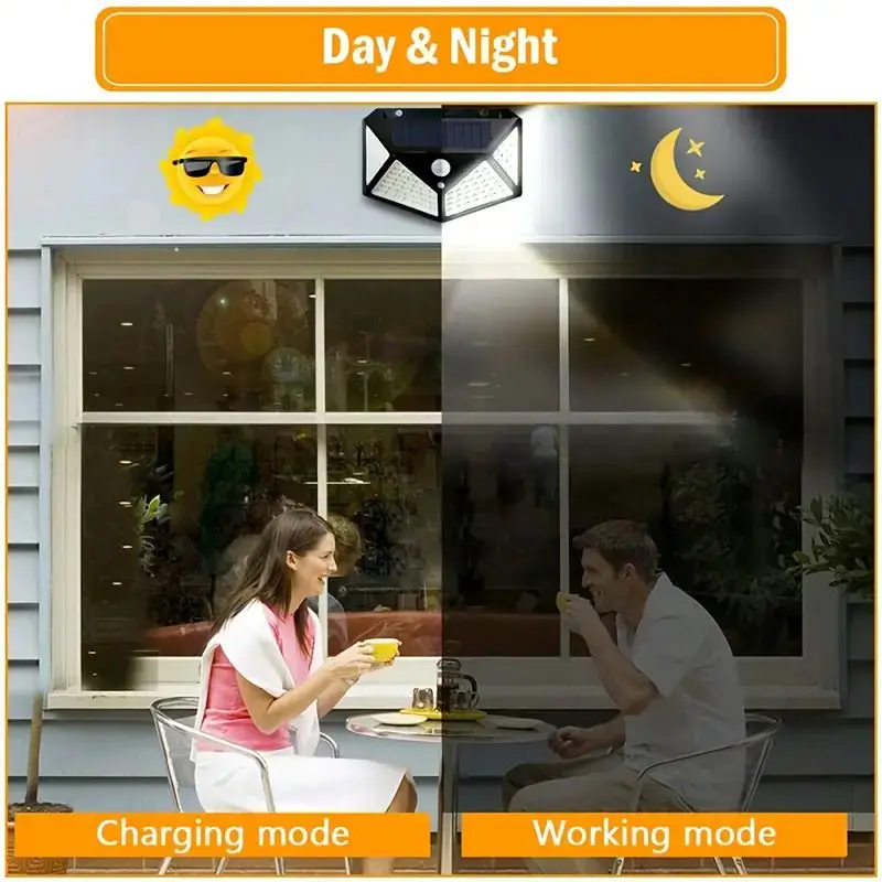 Luz Solar de Jardim Externa co - Motion Sensor Outdoor avaliação e preço