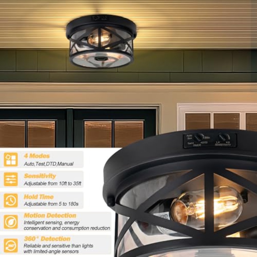 Luminária de Teto Externa com  - Motion Sensor Outdoor avaliação e preço