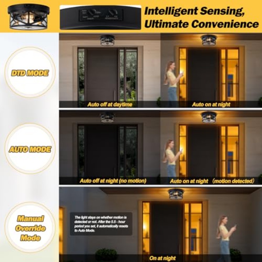 Luminária de Teto Externa com  - Motion Sensor Outdoor avaliação e preço