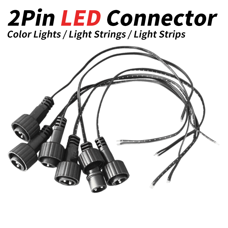 Conector LED de 2 Pinos com Ca - Outdoor Lighting Extension Cord avaliação e preço