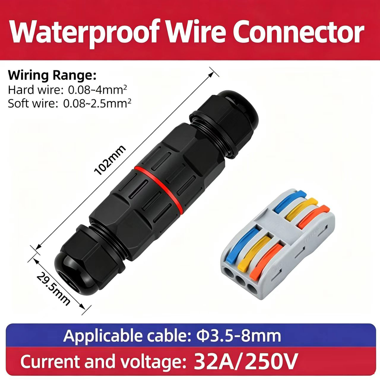 Conectores de Fio de Conexão R - Outdoor Lighting Extension Cord avaliação e preço