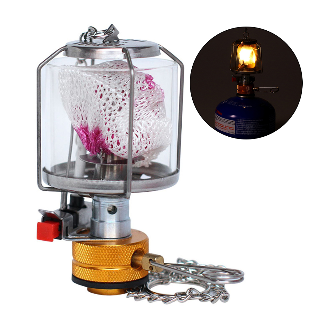 1 Set Gas Lamp Outdoor Camping - Outdoor Lighting Brass avaliação e preço
